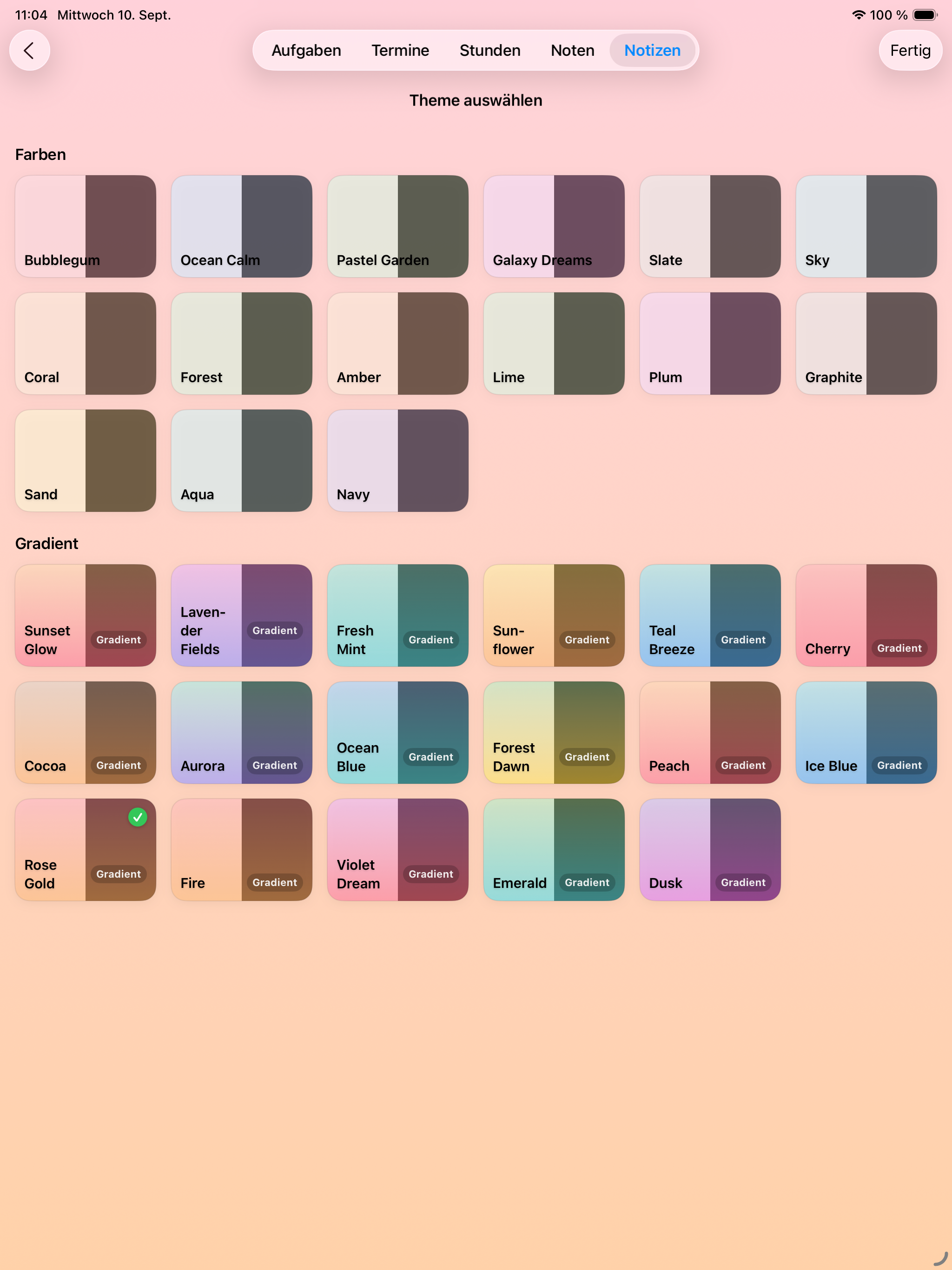 iPad App – Screenshot 3